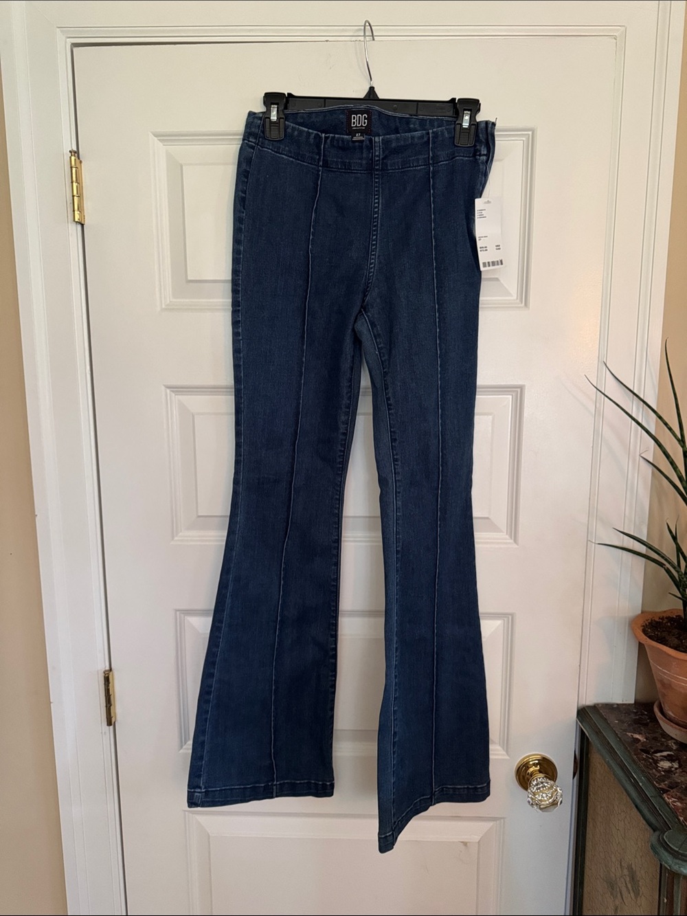 New w/Tags 27 BDG Dark Blue High-Rise Flare Jeans